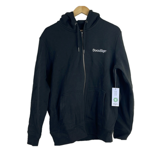 Original Favorites Organic materials hoodie Sz M black Docusign logo new
